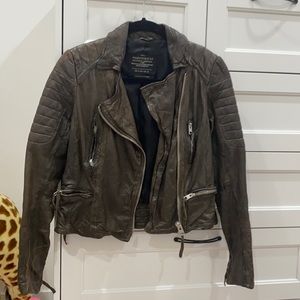Leather jacket